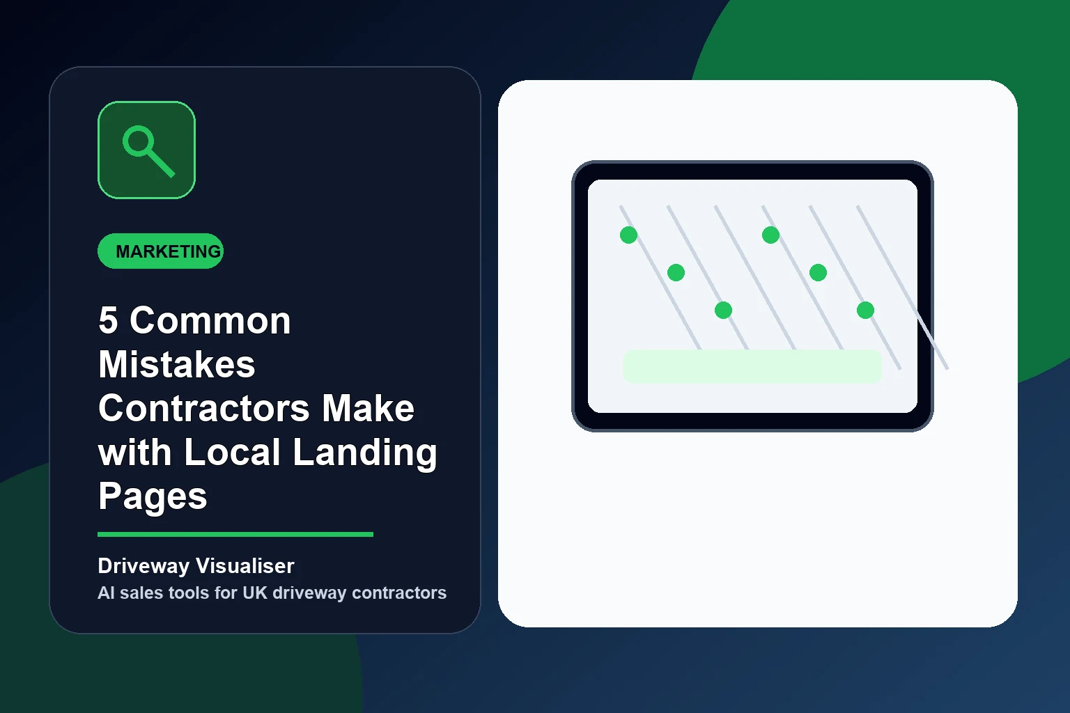 5 Common Mistakes Contractors Make with Local Landing Pages
