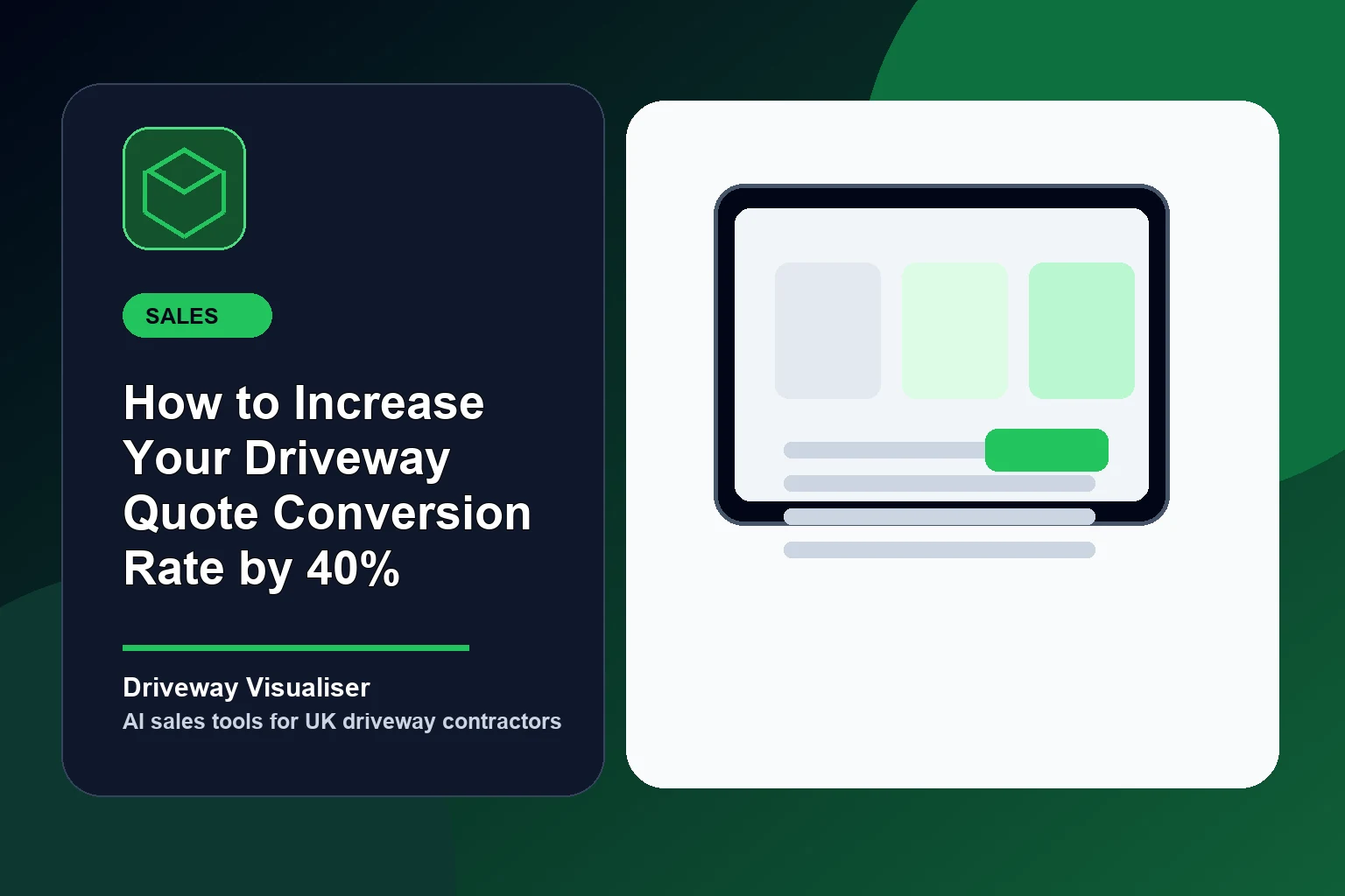 How to Increase Your Driveway Estimate Conversion Rate by 40%