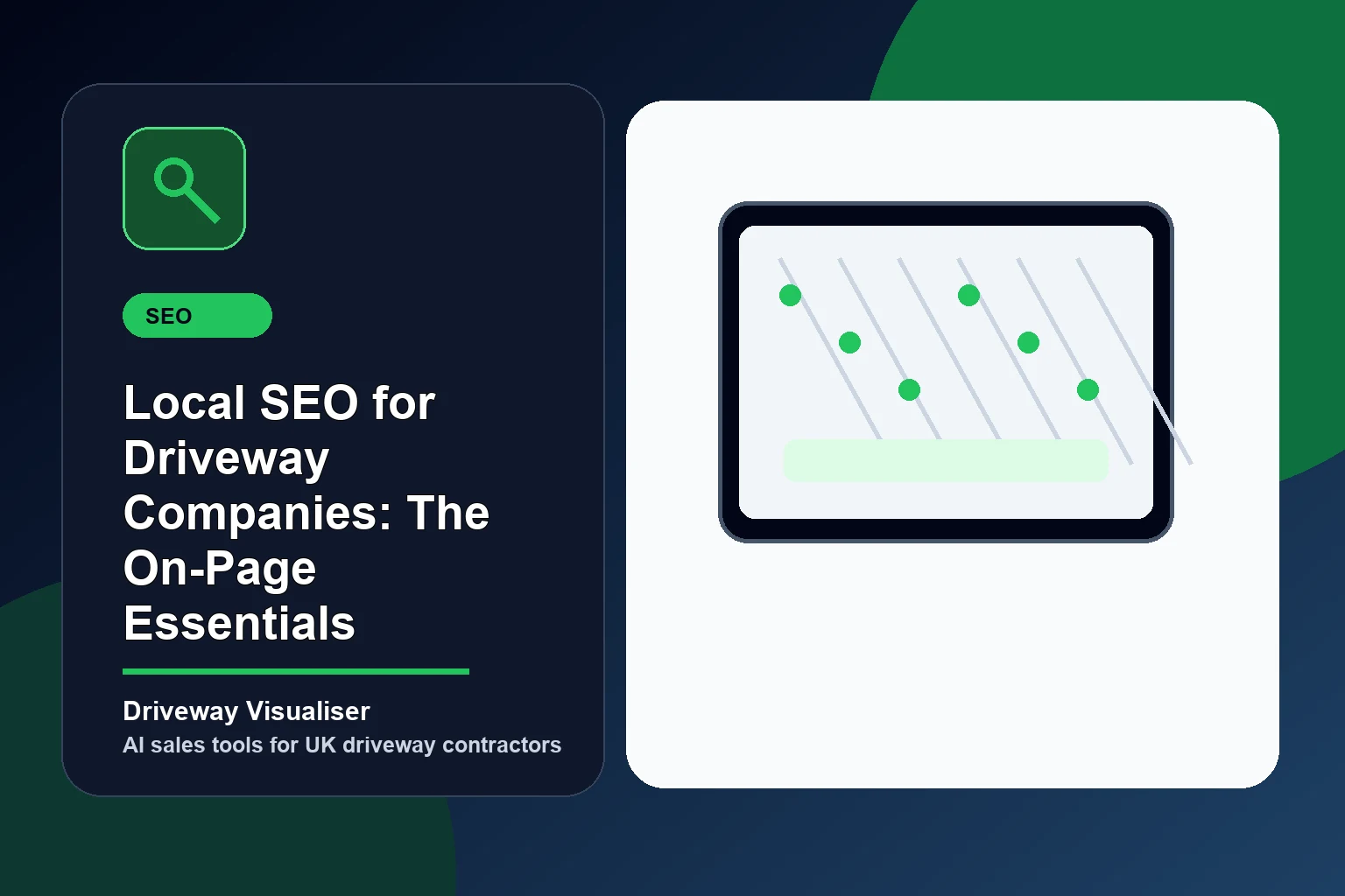 Local SEO for Driveway Companies: The On-Page Essentials